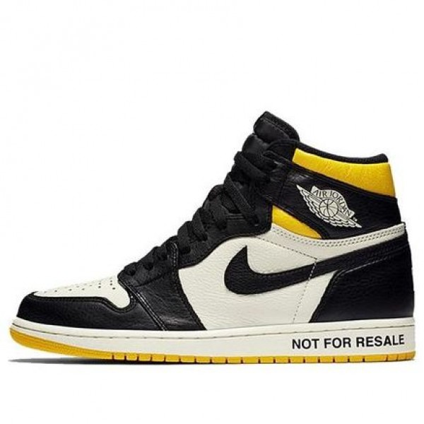 Air Jordan 1 Retro High OG NRG 'Not For Resale' Sail/Black-Varsity Maize 861428-107