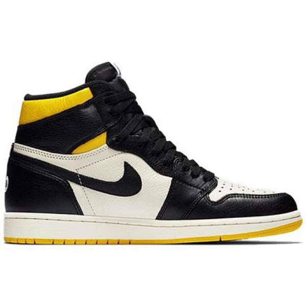 Air Jordan 1 Retro High OG NRG 'Not For Resale' Sail/Black-Varsity Maize 861428-107