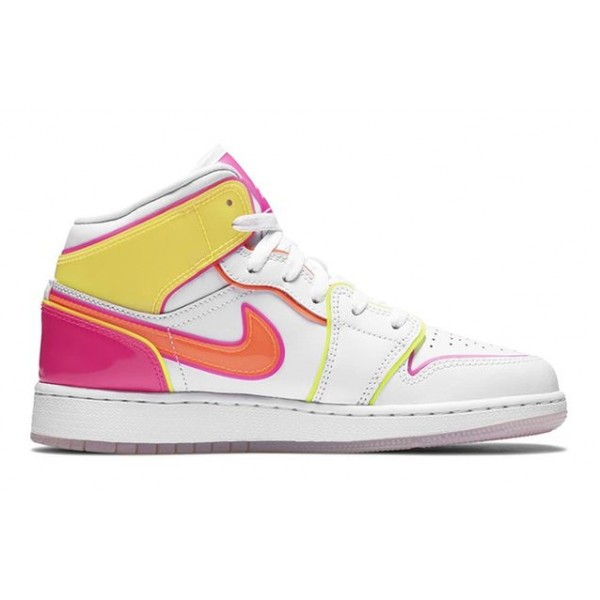 Air Jordan 1 Mid GS Edge Glow CV4611-100