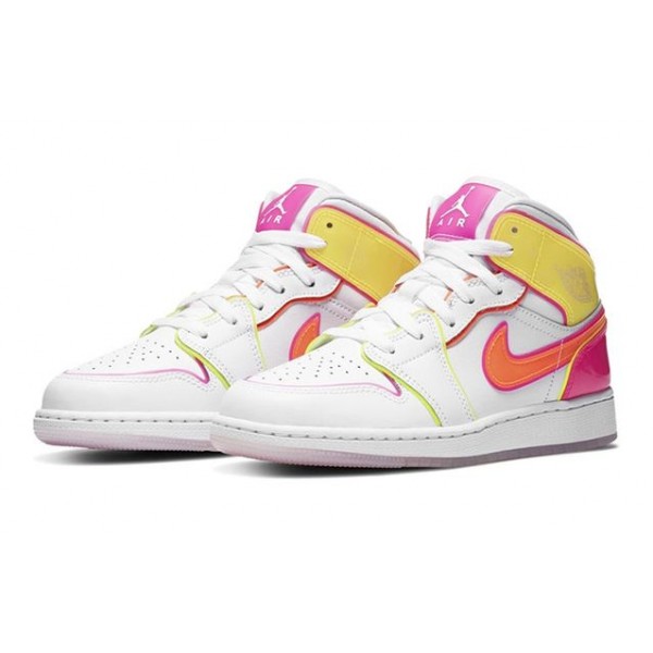 Air Jordan 1 Mid GS Edge Glow CV4611-100