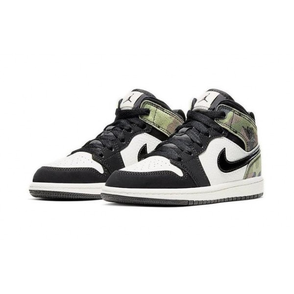 Air Jordan 1 Mid "Camo" BP CW5560-001