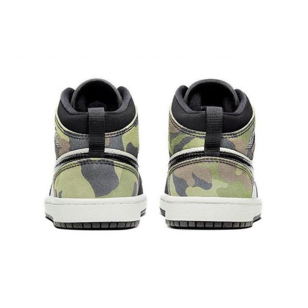 Air Jordan 1 Mid "Camo" BP CW5560-001