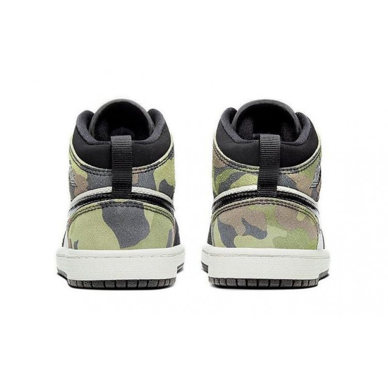 Air Jordan 1 Mid "Camo" BP CW5560-001