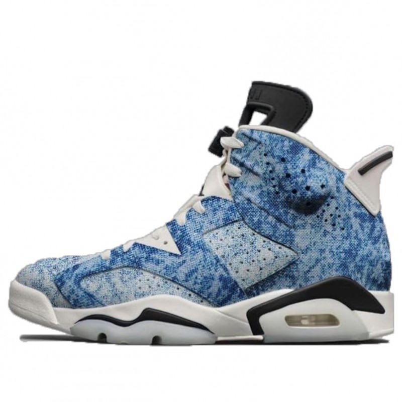 Air Jordan 6 Retro LTR Leather 'Light Armory Blue' Light Armory Blue/Obsidian-White-Dark Concord CI3125-401