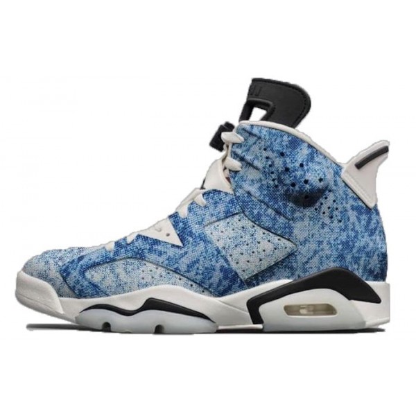 Air Jordan 6 Retro LTR Leather 'Light Armory Blue' Light Armory Blue/Obsidian-White-Dark Concord CI3125-401