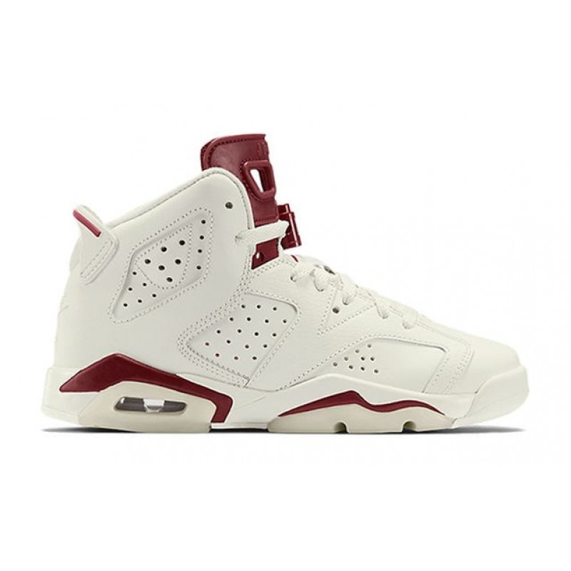 Air Jordan 6 Retro BG Maroon 384665-116