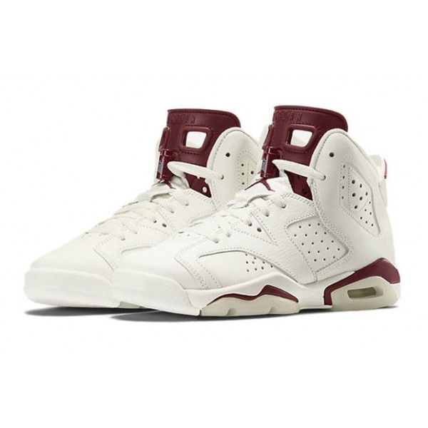 Air Jordan 6 Retro BG Maroon 384665-116