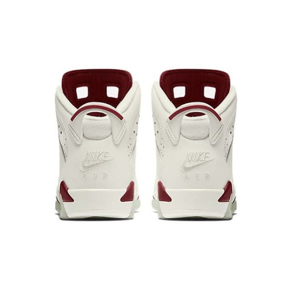 Air Jordan 6 Retro BG Maroon 384665-116