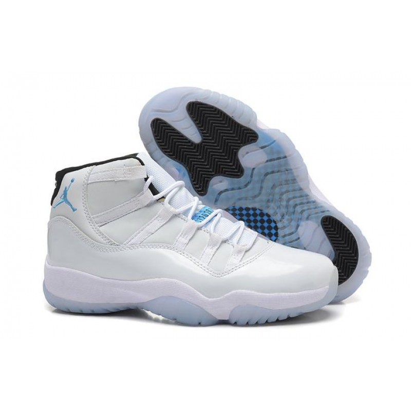 Air Jordan 11 Retro 'Columbia' 2001 White/Columbia Blue-Black 136046-142