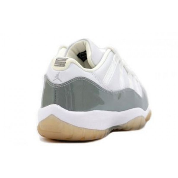 Womens WMNS Air Jordan 11 Retro Low 'Metallic' 2001 White/Metallic Silver 833001-102