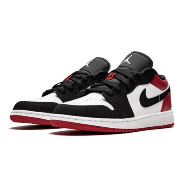 Air Jordan 1 Low GS Black Toe 553560-116