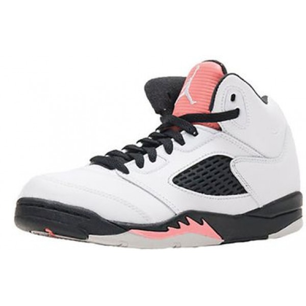 Air Jordan 5 Retro PS 'White Sunblush' White/Sunblush-Black 440893-115