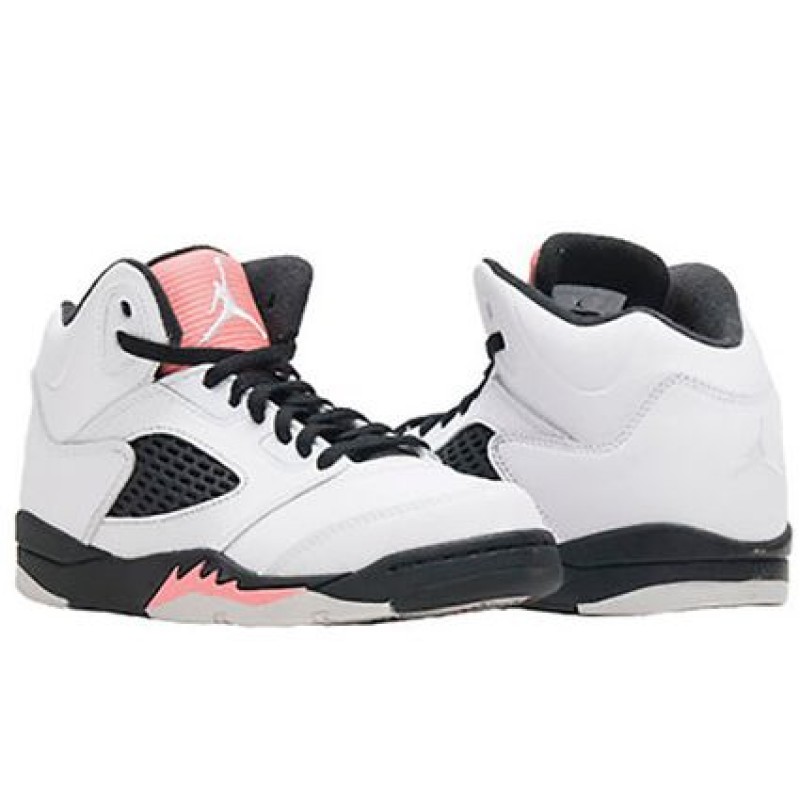 Air Jordan 5 Retro PS 'White Sunblush' White/Sunblush-Black 440893-115