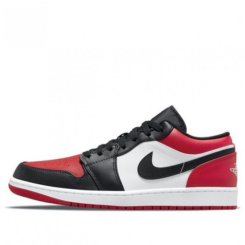 Air Jordan 1 Low Bred Toe 553558-612