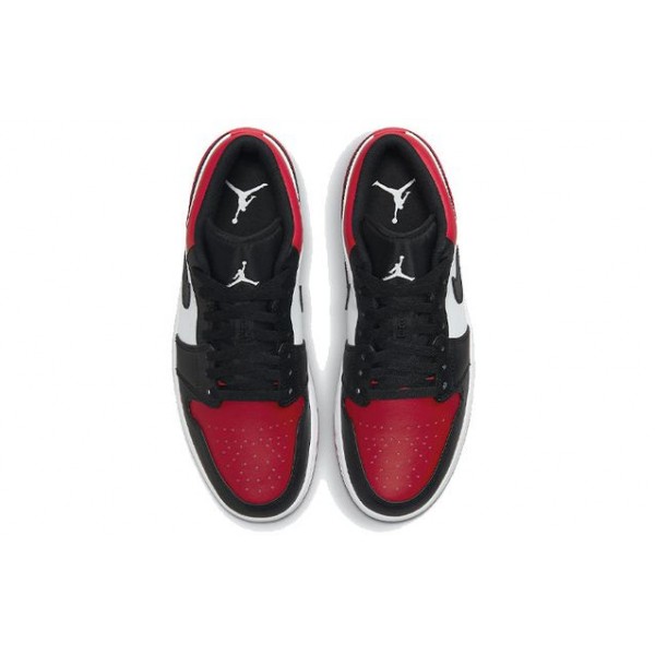 Air Jordan 1 Low Bred Toe 553558-612