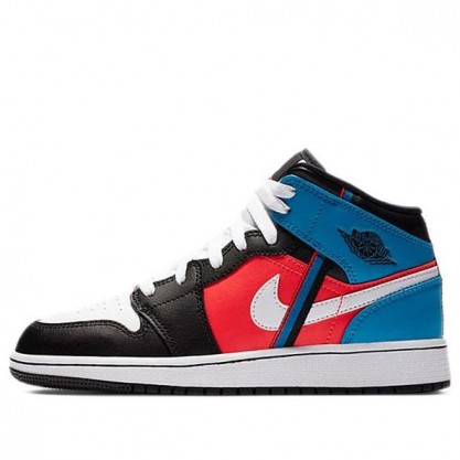 Air Jordan 1 Mid Game Time GS Blue Orbit CV4891-001