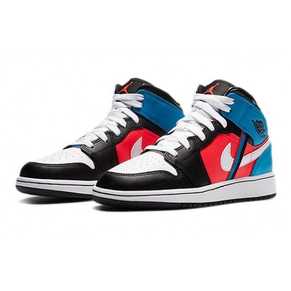 Air Jordan 1 Mid Game Time GS Blue Orbit CV4891-001