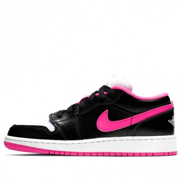 Air Jordan 1 Low GS Black Hyper Pink 554723-061