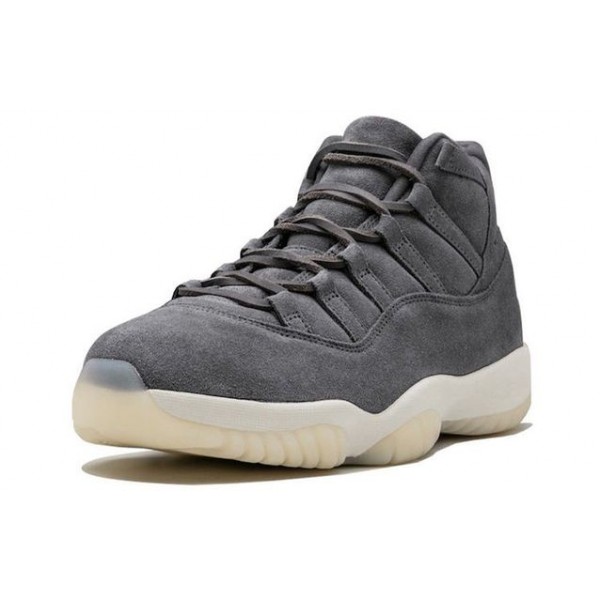 Air Jordan 11 Retro PREM Grey Suede 914433-003