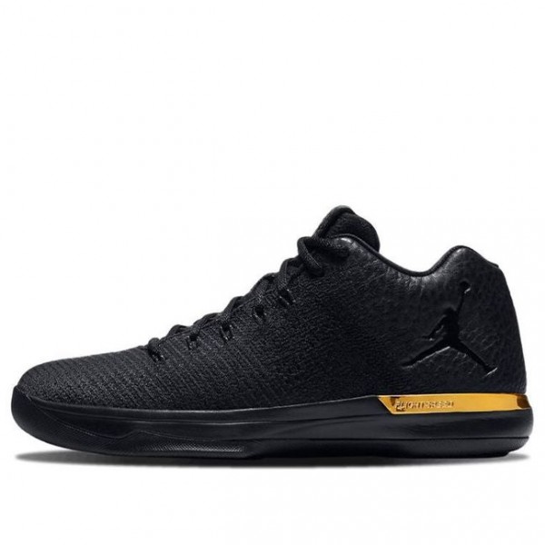 Air Jordan XXXI Low Black Metallic Gold 897564-023