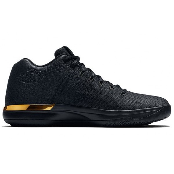 Air Jordan XXXI Low Black Metallic Gold 897564-023