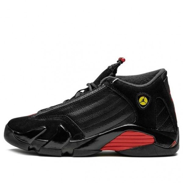 Air Jordan 14 Retro GS Black Varsity Red 487524-003