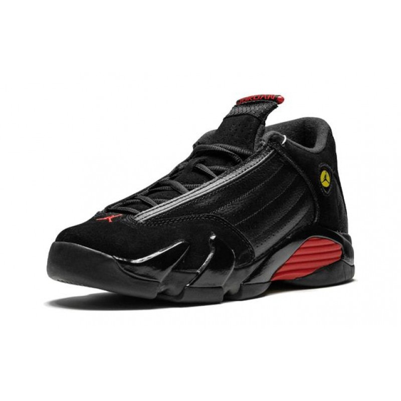 Air Jordan 14 Retro GS Black Varsity Red 487524-003