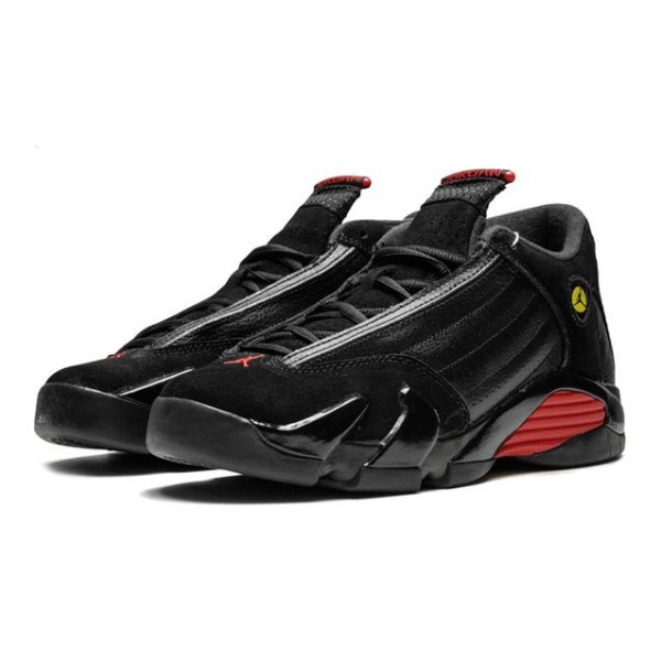 Air Jordan 14 Retro GS Black Varsity Red 487524-003