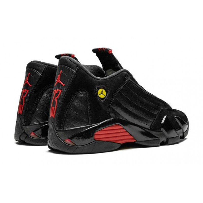 Air Jordan 14 Retro GS Black Varsity Red 487524-003