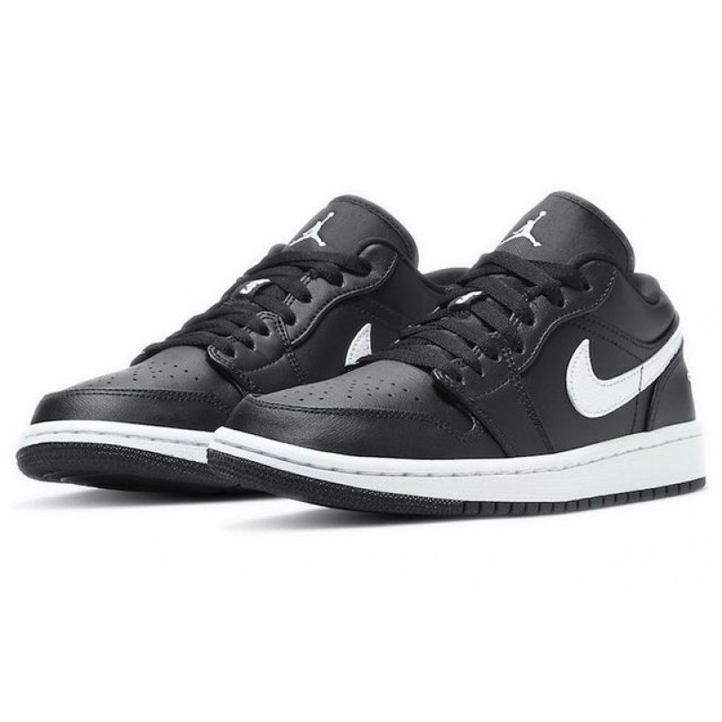 Womens WMNS Air Jordan 1 Low 'Black' Black/White AO9944-001