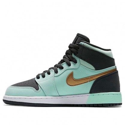 Air Jordan 1 Retro High'Mint Foam' GS Mint Foam/Anthracite-White-Metallic Gold 332148-300