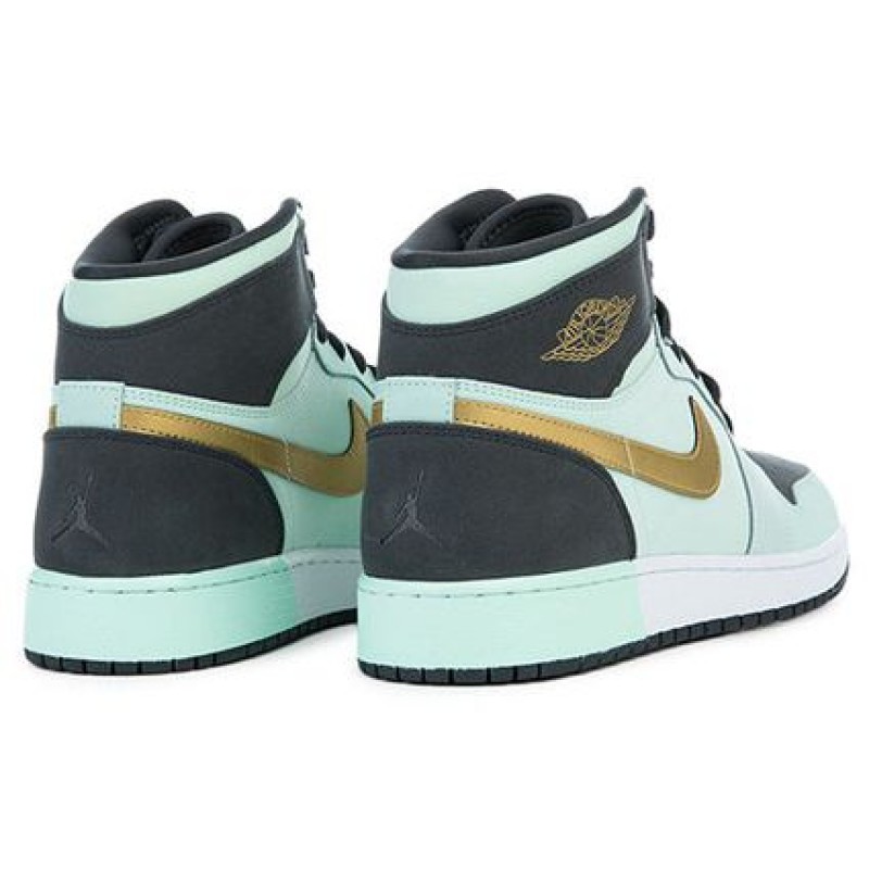 Air Jordan 1 Retro High'Mint Foam' GS Mint Foam/Anthracite-White-Metallic Gold 332148-300