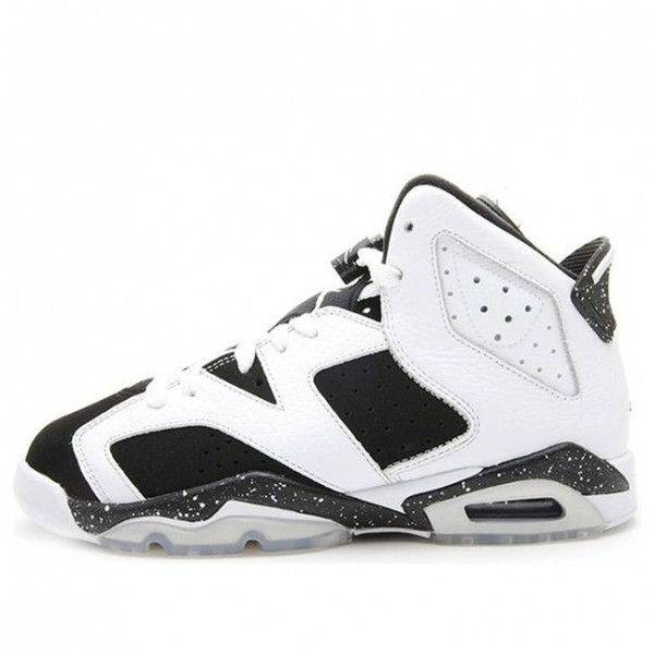 Air Jordan 6 Retro GS 'Oreo' White/Black 384665-101