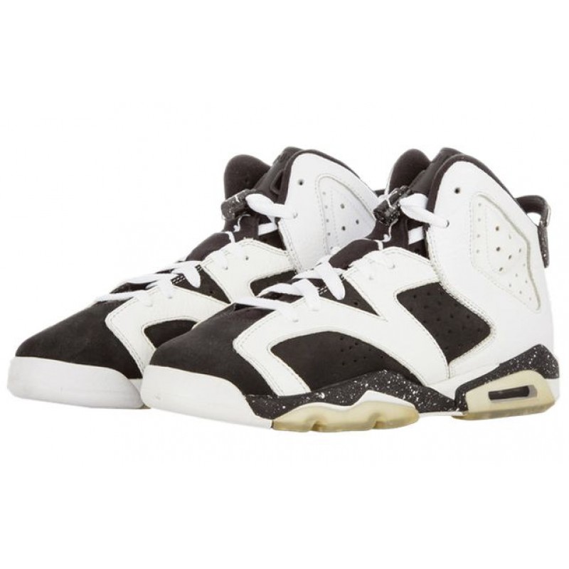 Air Jordan 6 Retro GS 'Oreo' White/Black 384665-101