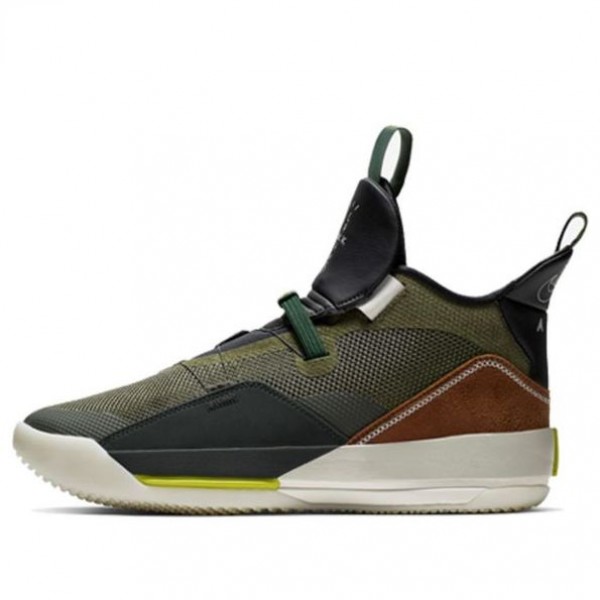 Air Jordan XXXIII NRG x Travis Scott Travis Scott - Army Olive Travis Scott - Army Olive CD5965-300