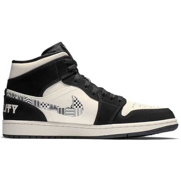 Air Jordan 1 Mid BHM Equality 852542-010