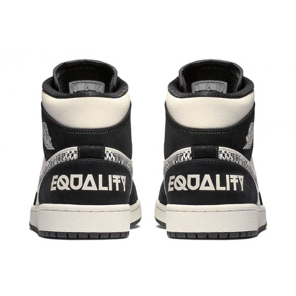 Air Jordan 1 Mid BHM Equality 852542-010