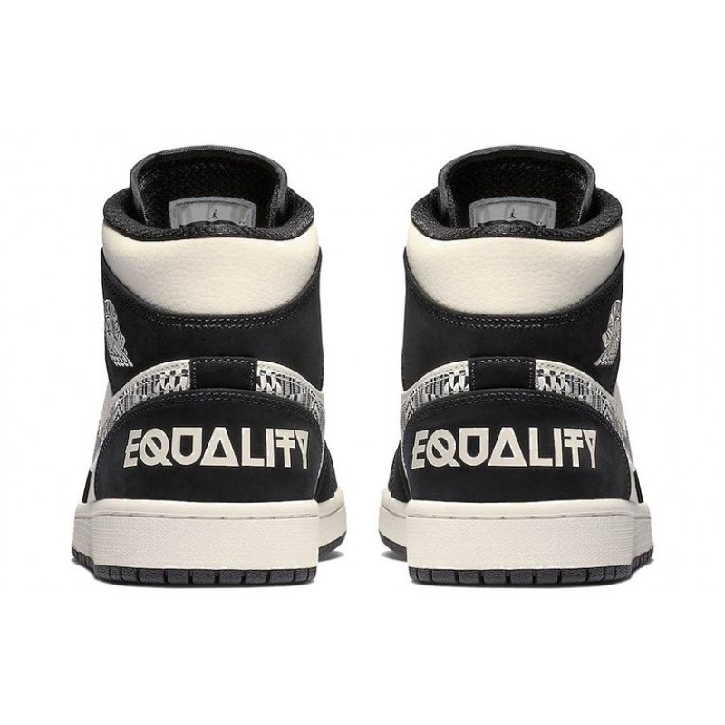 Air Jordan 1 Mid BHM Equality 852542-010