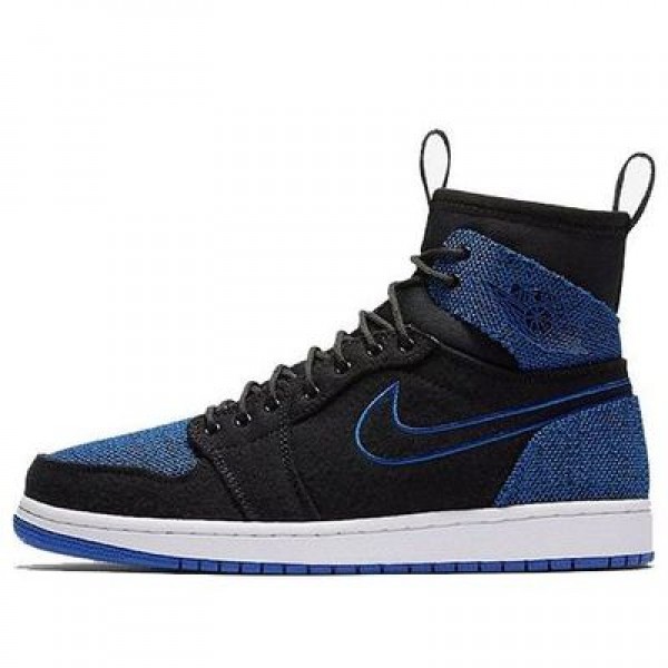 Air Jordan 1 Ultra High 'Royal' Black/Sport Royal-Black-White 844700-007