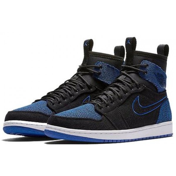 Air Jordan 1 Ultra High 'Royal' Black/Sport Royal-Black-White 844700-007