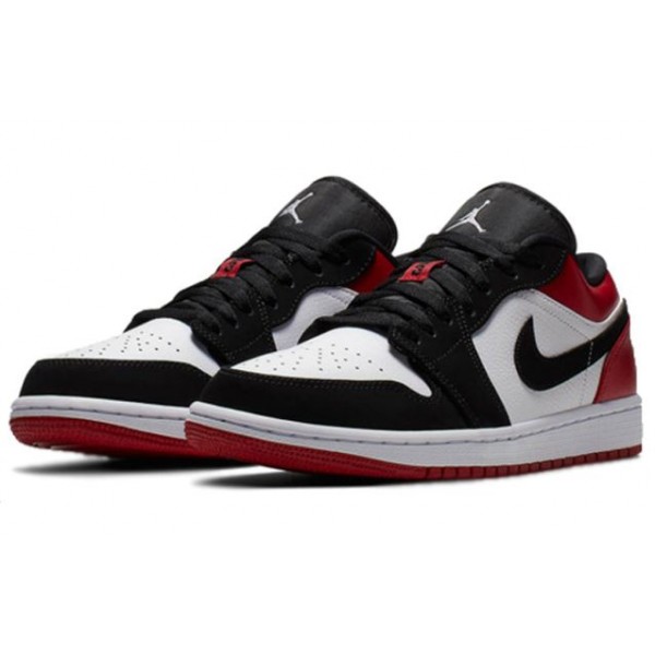 Air Jordan 1 Low Black Toe 553558-116