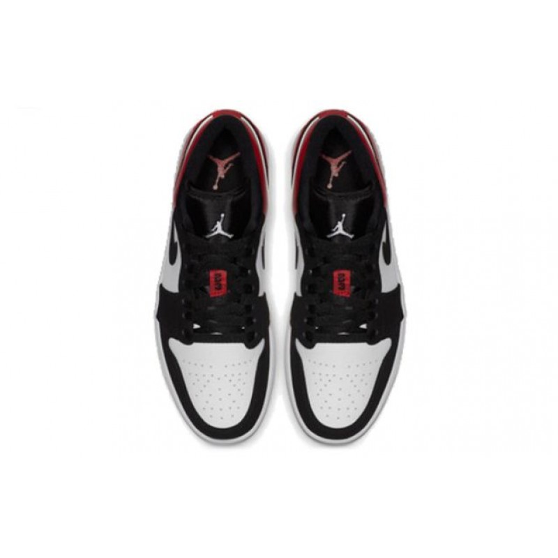 Air Jordan 1 Low Black Toe 553558-116