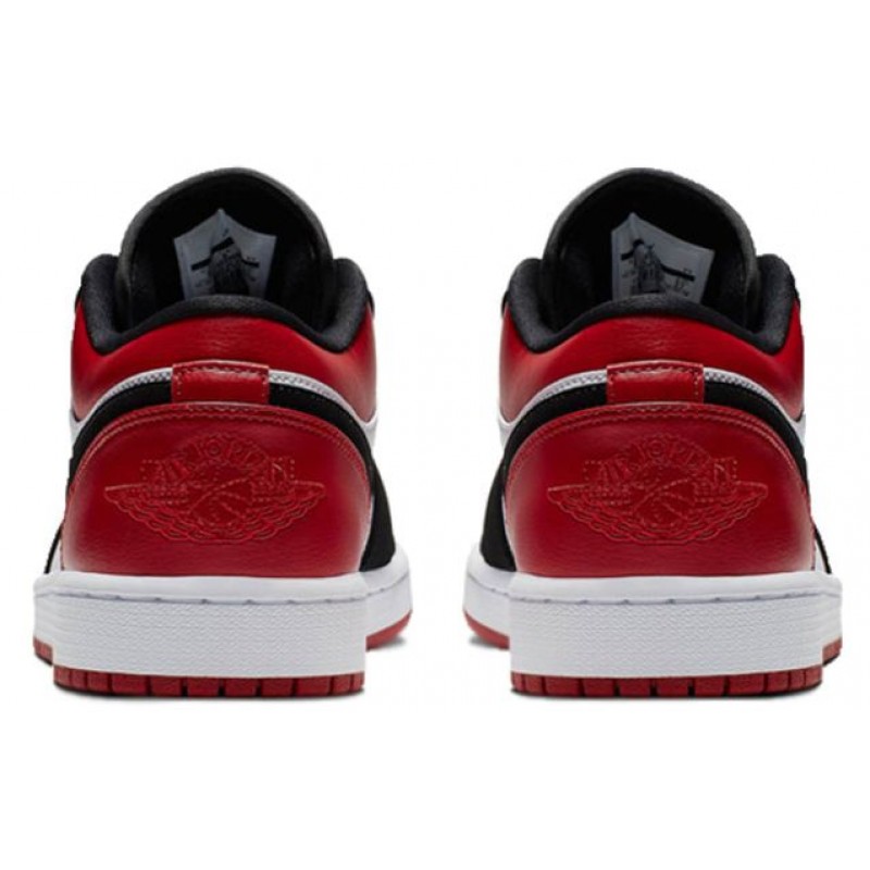 Air Jordan 1 Low Black Toe 553558-116