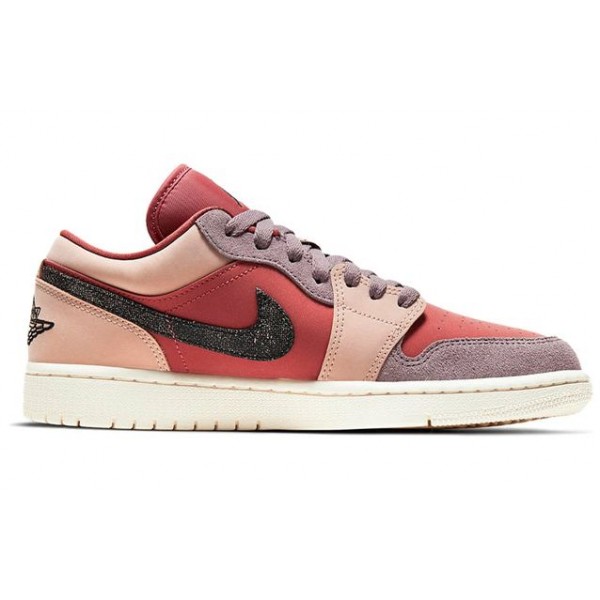 Womens WMNS Air Jordan 1 Low 'Canyon Rust' Canyon Rust/Black/Purple Smoke DC0774-602