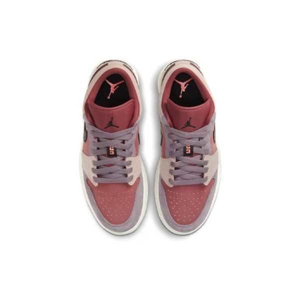 Womens WMNS Air Jordan 1 Low 'Canyon Rust' Canyon Rust/Black/Purple Smoke DC0774-602