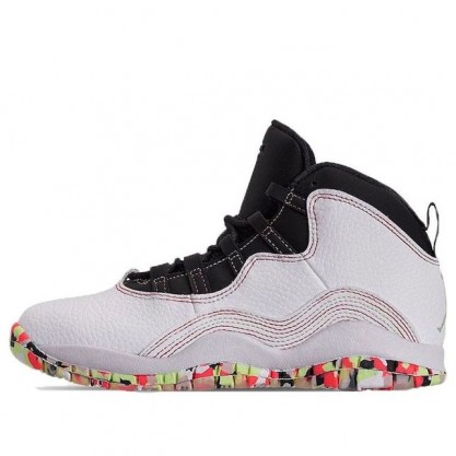 Air Jordan 10 Retro SE GS White Ember Glow BV1843-176