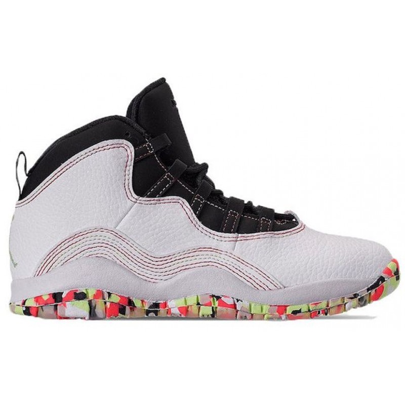 Air Jordan 10 Retro SE GS White Ember Glow BV1843-176