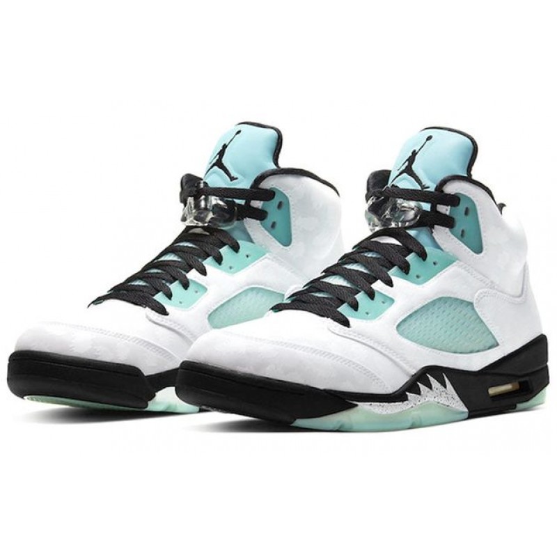 Air Jordan 5 Retro SNGL DY Island Green CN2932-100