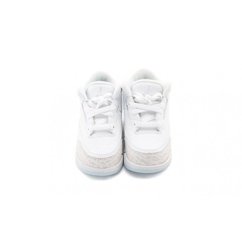 Air Jordan 3 Retro TD 'Triple White' White/White-White 832033-111