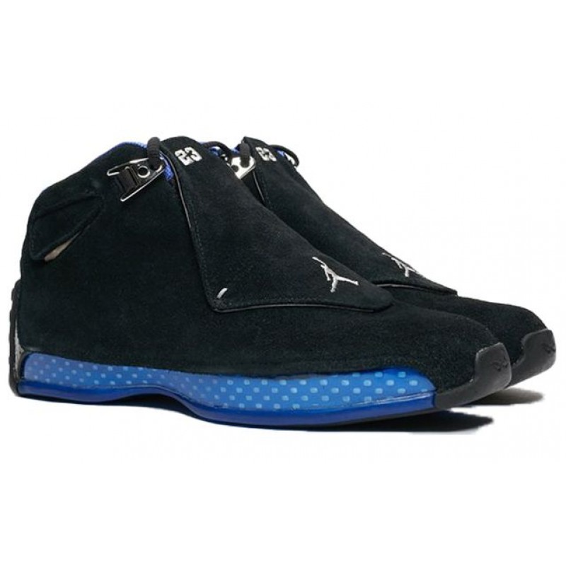 Air Jordan 18 Retro OG - Black Sport Royal AA2494-007